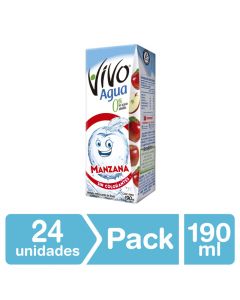 Agua Saborizada Manzana pack 24 Un
