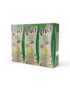 Jugo 100% Fruta Pera pack 3 Un