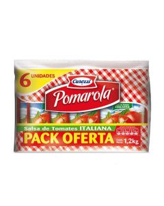 Salsa De Tomate Pack 6 Un
