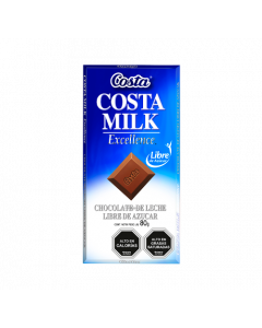 Chocolate Costamilk Libre de Azucar