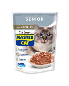 Alimento Húmedo Gato Trocitos Jugosos Senior