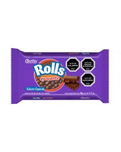 Chocolate Tableta Rolls Crocante