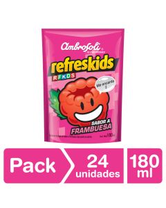 Bebida Frambuesa 24 Unidades