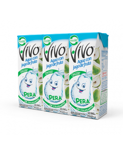 Agua Saborizada Pera pack 3 Un